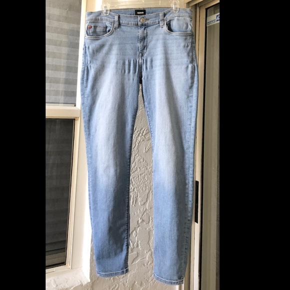 HUDSON KRISTEN SUPER SKINNY JEANS EUC SIZE 32 - Picture 6 of 10